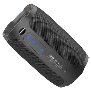 Tragbare Bluetooths Bt kabelloser Lautsprecher RGB Outdoor Party Super Bass Blau Kunststoff 3600 mah Zealot S49 LED Logo 10 W Batterie