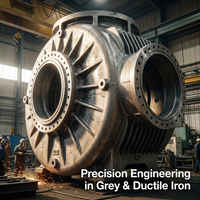 Vente directe usine de fonderie chinoise OEM/ODM certifiée ISO9001 – Pièces de fonderie en sable de fonte gris GG25 GJL et fonte ductile GJS