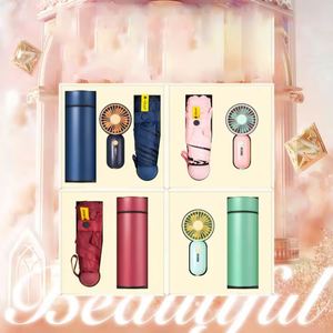 Offre Spéciale – Coffret Cadeau Parapluie et Mini Bouteille Isotherme avec Affichage de Température pour Femme – Cadeau d'Affaires Promotionnel du Nouvel An en Acier Inoxydable - Product Image 4