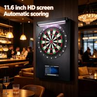 Machine de jeu de fléchettes électronique intégrée YULONG légère avec écran HD de 11,6 pouces et système de notation automatique