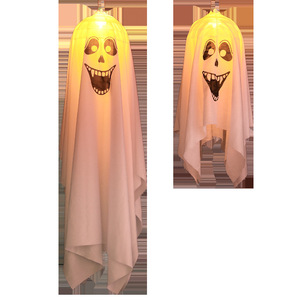 Transfrontalier Halloween décoratif LED Flash lumière nouveau tissu <span class=keywords><strong>horreur</strong></span> fantôme extérieur scène mise en page accessoires - Product Image 5