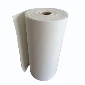 A 1" Thick Nutec Ceramic Fiber Blanket Factory Price 1600C Fire Proof Silica Ceramic Fiber Insulation Blanket