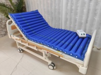 Matelas médical anti-escarres à air avec pompe intégrée pour soins à domicile et lit d'hôpital, matelas gonflable silencieux à pression variable
