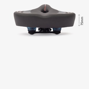 Coussin de <span class=keywords><strong>selle</strong></span> de vélo <span class=keywords><strong>VTT</strong></span>, <span class=keywords><strong>selle</strong></span> de vélo de tourisme, <span class=keywords><strong>large</strong></span> et épaisse, siège de vélo électrique - Product Image 3