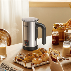 Mousseur à lait électrique HiBREW 300 ml 300 W entièrement automatique en acier inoxydable SUS304 pour la maison - Product Image 4