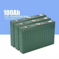 Ue Chine Stock batterie au lithium à cycle profond 3.2v 100ah Lifepo4