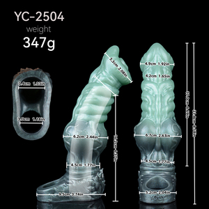 Anello per pene e testicoli per uomo, all'ingrosso, con nodo, per estensione del pene, sex toy maschile, ultra spesso - Product Image 6