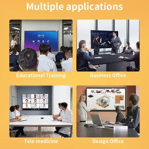 Tableau interactif à écran tactile multifonction tableau interactif électronique école enseignement moniteur interactif tableaux intelligents