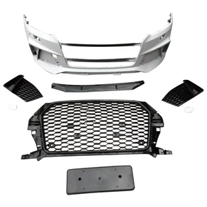 Voiture de haute qualité <span class=keywords><strong>Q3</strong></span> SQ3 pare-chocs avant RSQ3 Look Bodykit avec grille en nid d'abeille pour <span class=keywords><strong>Audi</strong></span> <span class=keywords><strong>Q3</strong></span> SQ3 2016 2017 <span class=keywords><strong>2018</strong></span> 2019 - Product Image 2