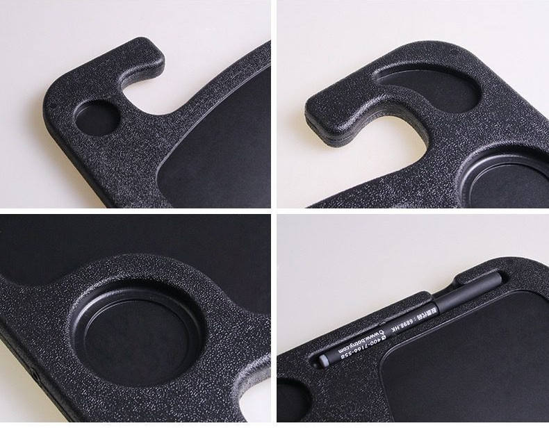 Vassoio Da Pranzo Multifunzionale, Porta Bevande, Vassoio Per Auto - Foto 2