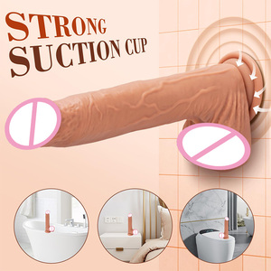 Silicone realistico <span class=keywords><strong>Dildo</strong></span> G Spot clitoride stimolazione anale telecomando automatico spinta <span class=keywords><strong>vibrante</strong></span> <span class=keywords><strong>Dildo</strong></span> realistico per le donne - Product Image 4
