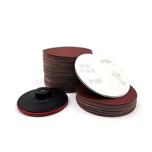 Discos de Lijado Flocados de 125 mm P180 con Base de Papel de Alúmina para Pulir Automóviles, Ferretería y Muebles - Product Image 1