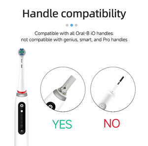 Cabezales de repuesto para cepillos de dientes eléctricos de alta densidad, anti-tartar, de calidad profesional y envío rápido, para la serie IO - Product Image 3