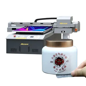 Üretici sıcak satış 6090 uv dtf film yazıcı şişe telefon kılıfı mobil durumda 3d baskı makinesi