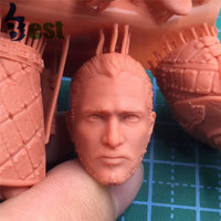 Meilleure tête de mannequin personnalisée, impression 3D, plastique, jouets en cire rouge