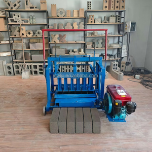 Một máy làm gạch di động DIESEL đa chức năng Bán Các Loại gạch khối bê tông và gạch lát - Product Image 6