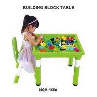 Table de jeu multifonctionnelle en plastique PP écologique pour l'entraînement physique des enfants en milieu commercial, idéale pour les garderies