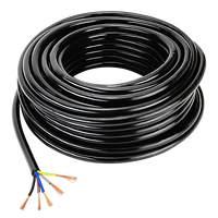 Cable eléctrico de calibre 16 18 20 22 24 Awg Cable de extensión UL2464 2 3 4 5 6 Núcleo Cable RVV de cobre estañado trenzado libre de oxígeno