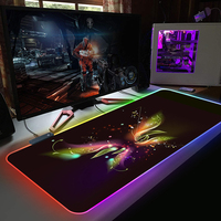 Tapis de souris de jeu personnalisé imperméable en caoutchouc antidérapant de haute qualité