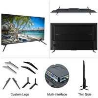 Televisor Inteligente Android LED HD de 50, 55, 60 y 65 Pulgadas, el Más Vendido de Fábrica, Adecuado para Hoteles y Uso Doméstico
