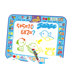 神奇的超大号水帆布益智玩具儿童写字板涂鸦绘画地毯画盒包装包括 - Product Image 1
