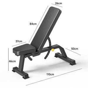 Multi Functional Fitness <b>Dumbbell</b> Stool Adjustment Workout Bench Incline Decline Flat Fitness Bench for Home and Commercial Gym - Product Image 6