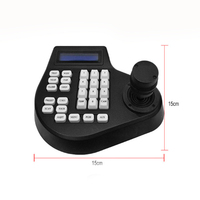 Controlador de Teclado con Joystick para CCTV AHD, CVI, AVBS, TVI, Pantalla LCD para Control de Cámara Coaxial PTZ