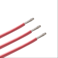 Kabel Tembaga Berlilit Isolasi Karet Silikon Fleksibel Tahan Suhu Tinggi AGR Wire 180C 500V untuk Pemanas Peralatan Motor Listrik