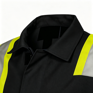 Vêtements de travail ignifuges personnalisés pour hommes, veste de travail ignifuge pour l'exploitation minière - Product Image 4