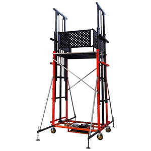 Điện 12M thủy lực di động nâng độc quyền xuất khẩu giàn giáo cho ngoài trời cao làm việc kho hàng hoist - Product Image 1