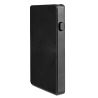 Top vendeur hommes aluminium métal mince minimaliste mince porte-carte de crédit poche avant automatique Pop Up portefeuille pour cadeaux