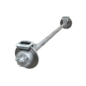 Prix d'usine <span class=keywords><strong>1000</strong></span> <span class=keywords><strong>kg</strong></span> <span class=keywords><strong>essieu</strong></span> de <span class=keywords><strong>remorque</strong></span> de <span class=keywords><strong>bateau</strong></span> galvanisé avec frein à disque mécanique de 10 pouces - Product Image 1