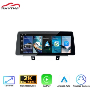 Rhythm 12.6 Inch Linux Car Screen <b>Wireless</b> Carplay Android Auto Navigation BT Display For BMW 1 Series F20/F21/F40 2017-2023 EVO - Product Image 1