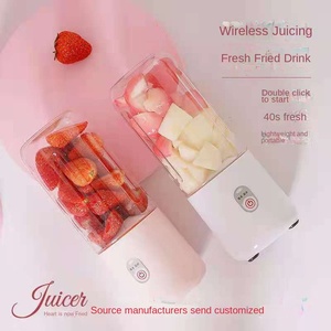 Portable Modern Kitchen Office Slow Cooker Smoothies BPA Free Jar Durable Stainless Steel 6 Blades Accessories <b>Electric</b> Mini USB - Product Image 4