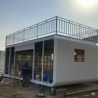 Maisons conteneurs en acier robustes et durables de 40 et 20 pieds, nouvelle conception de haute qualité, fabrication chinoise, atelier facile à assembler