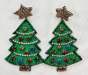 Elegantes pendientes de cuentas hechos a mano, zapatos exclusivos, joyería de moda de diseñador, pendientes largos colgantes para mujeres para eventos nocturnos - Product Image 2