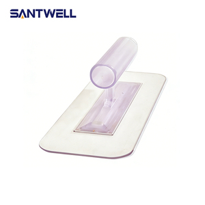 Espátula de Plástico Transparente/Blanco para Revestimiento Texturizado, Herramienta para Acabado de Paredes con Yeso Veneciano - ABS, Moldeada en una Sola Pieza - Product Image 3