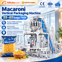 Machine d'emballage VFFS multifonctionnelle 500g à pesage automatique pour macaronis, directement de l'usine