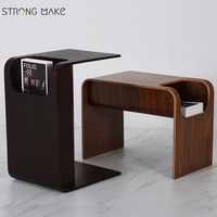 Table basse en bois moderne du milieu du siècle Table d'appoint de canapé de salon Table basse en bois pour le salon