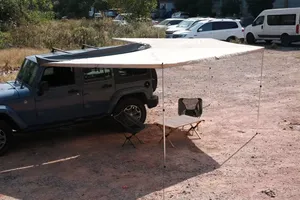 Auvent de voiture personnalisable à 270 degrés rotatif étanche PVC SUV/<span class=keywords><strong>camion</strong></span>/abri de camping avec protection UV Installation facile - Product Image 4