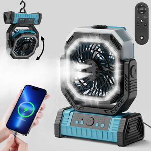 Ventilateur à main <span class=keywords><strong>économique</strong></span> en plastique orange, rechargeable par USB, petit ventilateur portable pour l'été - Product Image 4