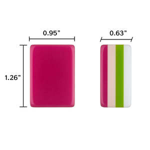Tuiles de Mahjong Américaines de Luxe en Résine Motif Écaille de Tortue UV Mini Portables 160 166 pour Soirées de Jeu à Domicile et Collectionneurs - Product Image 5