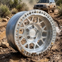 Nouvelles Jantes Tout-Terrain en Gros 15-19" 4x100/5x112/5x114.3 Flow Formed 5 Branches pour Patrol Y61/Y60/Ram 1500-3500