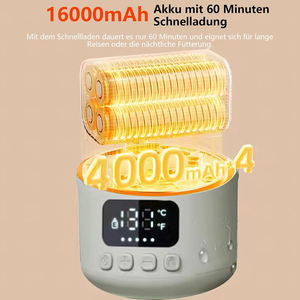 <span class=keywords><strong>Chauffe</strong></span>-<span class=keywords><strong>biberon</strong></span> sans fil portable pour voyage, <span class=keywords><strong>chauffe</strong></span>-lait maternel rapide, rechargeable sans fil 70 ° <span class=keywords><strong>Chauffe</strong></span>-<span class=keywords><strong>biberon</strong></span> doux pour les repas nocturnes - Product Image 3