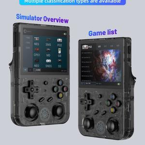 Consola de Juegos Portátil <span class=keywords><strong>RG353V</strong></span>, <span class=keywords><strong>Android</strong></span>, Pantalla Táctil IPS de 3.5 Pulgadas, Resolución de 640x480, Molde Privado para WiFi 5G, CPU RK3566, Batería de 3200 mAh - Product Image 3
