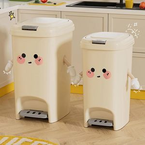 Poubelle ronde en PP colorée de taille moyenne, modèle SJY-250902-42, pour hôtel, bureau, cuisine et usage domestique - Product Image 2