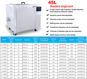 45L 600W hohe qualität professionelle wissenschaftliche labor verwenden ultraschall reiniger mit einem zoll ablauf ventil für wissenschaftliche instrumente - Product Image 5