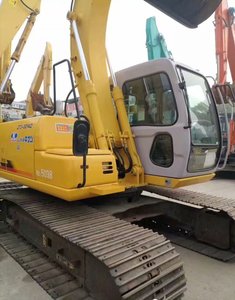 Certificat CE, Excavatrice sur chenilles d'occasion de taille moyenne 12 tonnes, hydraulique économique, pour SH120 SH200-5, modèle 2016, godet de 0,2 m³, en stock - Product Image 4
