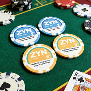 Jetons <span class=keywords><strong>de</strong></span> <span class=keywords><strong>poker</strong></span> vierges <span class=keywords><strong>de</strong></span> qualité supérieure en céramique, coffret cadeau <span class=keywords><strong>de</strong></span> luxe, ensemble <span class=keywords><strong>de</strong></span> jetons <span class=keywords><strong>de</strong></span> <span class=keywords><strong>poker</strong></span> en céramique avec étui - Product Image 1