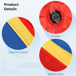 Pallone da Spiaggia Gonfiabile Gigante da 3 Metri, Palla da Piscina Divertente per Bambini e Adulti, Enorme Palla da Piscina per Giochi, Pallone da Spiaggia Pieghevole - Product Image 4